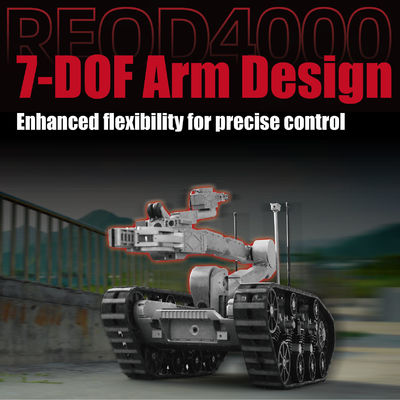 EOD Robot for Safe Approach & Disposal of Explosive Hazards