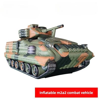 M2A2 पैदल सेना रथ inflatable जंगल बड़ा फूल 1/1 अनुकूलित उत्पाद क्लिप जाल