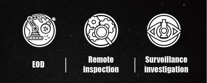 सटीक निपटान के लिए X-Y-Z समन्वय बांह के साथ मध्यम EOD रोबोट 8