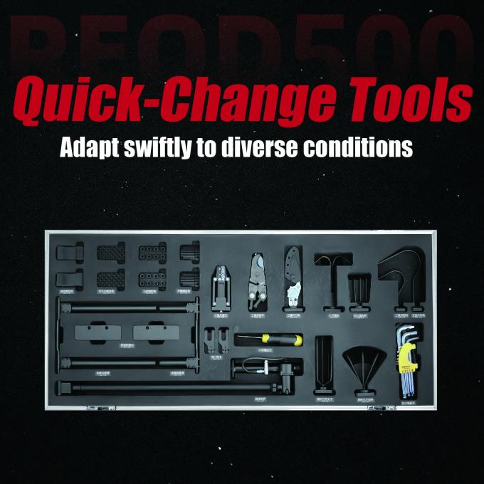 सटीक निपटान के लिए X-Y-Z समन्वय बांह के साथ मध्यम EOD रोबोट 7